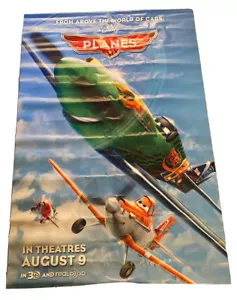 Jumbo 2013 Pixar Planes 3D Movie Large Vinyl Banner 4’ X 6’ Theater Kids Room - Picture 1 of 6
