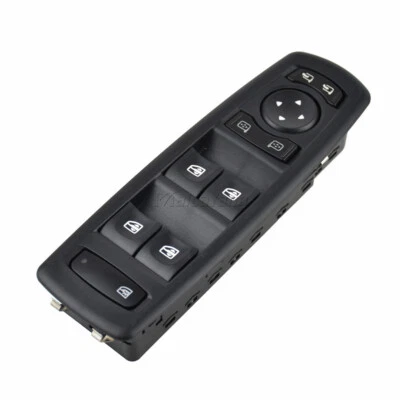 Interruptor de ventana eléctrica del conductor negro para Renault Fluence 2008 2009 2010 2011-2017 Foto 1 de 4