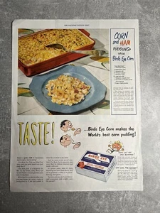 Birds Eye - Corn and Frosted Foods - Vintage Advertising - Original Advert 1946 - Picture 1 of 2