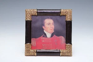 Jay Strongwater Bilderrahmen emailliert mit Swarovski Kristallen - 3" x 3" - Bild 1 von 8