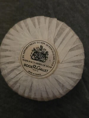 Roger Gallet Paris Seife Appointment to H.M. Queen Elizabeth II Neu Vintage - Bild 1 von 3