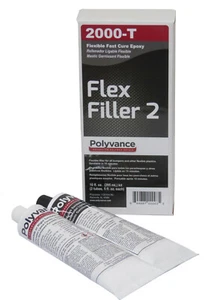 Polyvance Flex-Filler 2000-T Flexible Epoxy Adhesive/Filler, 5 fl. oz Tube Kit - Picture 1 of 1