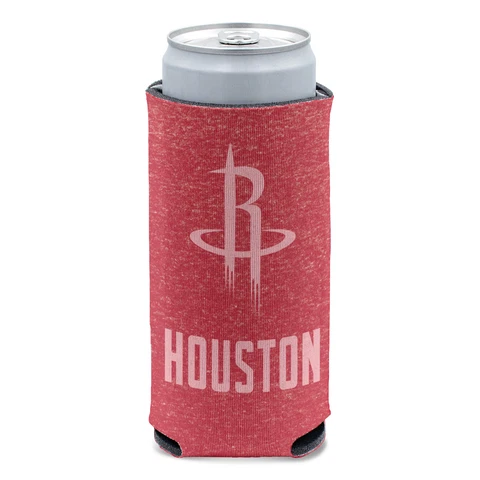 WinCraft Houston Rockets 12oz. Team Logo Slim Can Cooler Cover