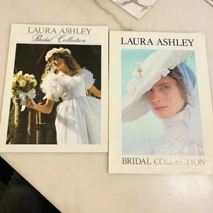Vtg Laura Ashley 1980s Bridal Collection Wedding Fashion Catalog Lookbook - Picture 1 of 13