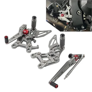 Motorrad Fuß Peg Pedal Einstellbare Fußstützen Für Honda CBR1000RR/R SP 21-25 - Picture 1 of 9