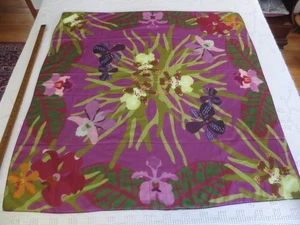 Colorful IRIS SPLASH SCARF  - Approx. 45" x 45" - Picture 1 of 1