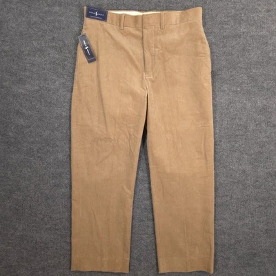 Ralph Lauren Polo Golf Pana Pantalones Para Hombres 34X28* Caqui Chino Recto Elástico Foto 1 de 4