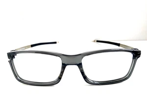 For Parts - Oakley Pitchman OX 8050-0655 Gray Men's Eyeglasses Frame BRKN - Picture 1 of 4