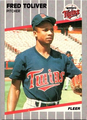 1989 Fleer #126 Fred Toliver - Image 1 of 2