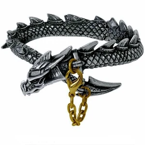 Dragon's Lure Bangle, Bracelet, Gothic Beauty, Fantasy, Mythic, Alchemy England - Picture 1 of 5
