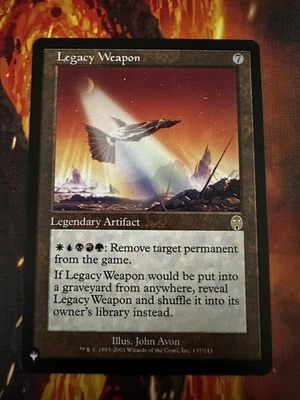 Legacy Weapon Apocalypse NM Rare MAGIC THE GATHERING MTG CARD - Image 1 of 2