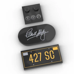 Kit di aggiornamento (pezzi stampati) per LEGO® Icons 10357 Shelby Cobra 427 S/C - Foto 1 di 4