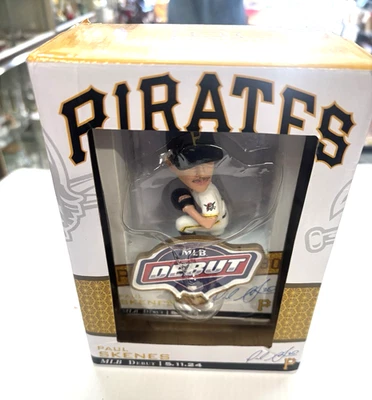 Paul Skenes MLB Debut Fanatics Bobblehead Limited Edition 5/11/24 Pirates NIB - Image 1 of 4