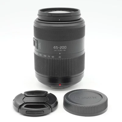 Lente Panasonic Lumix G Vario 45-200 mm f/4-5,6 II POWER OIS COMO NUEVA #222 Foto 1 de 4