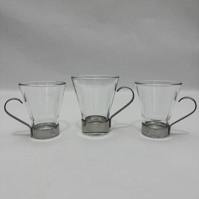 Bormioli Rocco Ypsilon 2 tazas de café espresso pequeñas 1 medianas con asas Foto 1 de 4