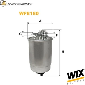 KRAFTSTOFFFILTER WF8180 FÜR VW POLO/Van/III/CLASSIC CADDY/MPV/Box/Body/MPV 1.7L - Picture 1 of 8