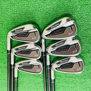 Lefty TaylorMade RSi 1 Iron Set 6pcs 5-Pw Flex S Stiff TM7-115 - Picture 1 of 9