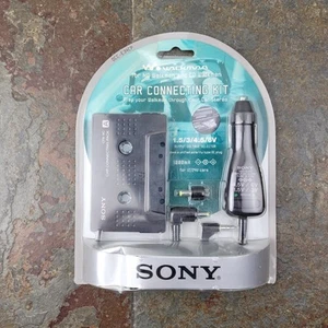 KIT COLLEGAMENTO AUTO SONY DCC-E34CP PER MD/CD WALKMAN SIGILLATO - Foto 1 di 7