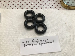 MPC 1/25 VINTAGE SET DI 4 PNEUMATICI F-70 X 15 GOODYEAR SPEEDWAY - Foto 1 di 3