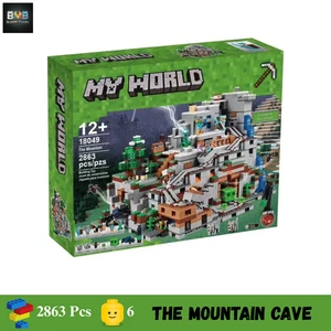 Minecraft Die Berghöhle MOC D21137 Teile 2688 - Bausteine Spielzeug Geschenkset - Bild 1 von 11