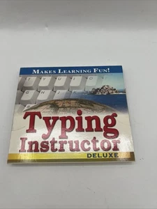 Software PC Typing Instructor Deluxe Version 15 Jewel Case Brand New Sealed - Picture 1 of 8