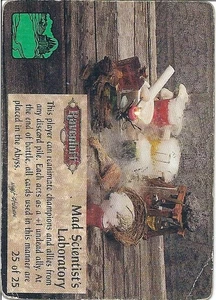 Spellfire CCG, Nightstalkers Chase 25 - Mad Scientist’s Laboratory Medium Played - Picture 1 of 2