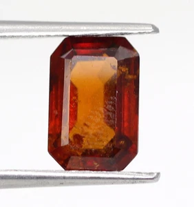Origin Ceylon No Heat Certified 1.67 Ct Natural Hessonite Brown Garnet Gemstone - Picture 1 of 10
