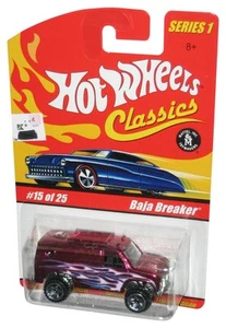 Hot Wheels Classics Series 1 (2004) Purple Magenta Baja Breaker Toy Van #15/25 - Picture 1 of 1