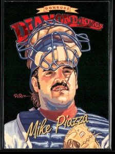 1994 Donruss #DK-15 Mike Piazza Diamond Kings - Bild 1 von 2