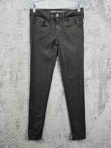 Leggings American Eagle para mujer verde oliva súper elásticos pierna recta tiro alto 4 - Imagen 1 de 24