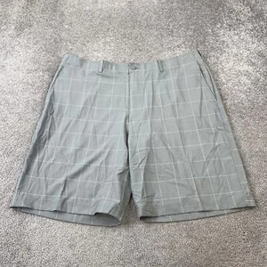 Ben Hogan Shorts Men's Size 40 Gray Checkered Design - Picture 1 of 10