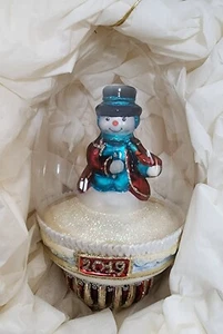 2019 Hallmark Heritage Collection "Snowman Dome" Ornament. #HDR1618 Brand New - Picture 1 of 4