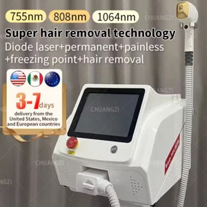 2025 Ice Titanium Soprano Permanent Painless Diode Laser Hair Removal Machine - Picture 1 of 17