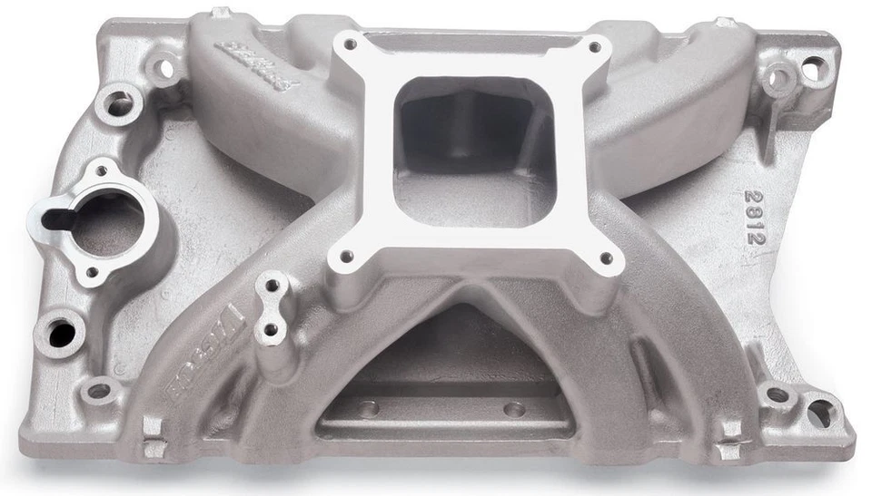 Colector de admisión Edelbrock Victor para motores Oldsmobile Olds bloque pequeño 350 403 Foto 1 de 1