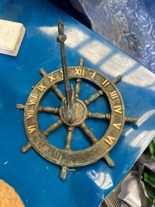 Vintage Metall Sonnenuhr Garten - Bild 1 von 4