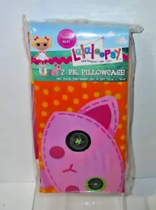 Lalaloopsy 2 Stück Set Kissenbezug Cotton Rich 200 Fasern Kissenbezüge Cartoon Bettwäsche - Bild 1 von 2