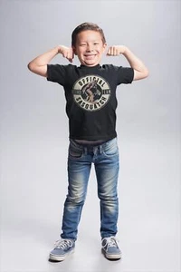 Kids Bigfoot T Shirt Sasquatch Shirt Research Team Yeti Woods Forest Hiker Grung - Picture 1 of 24