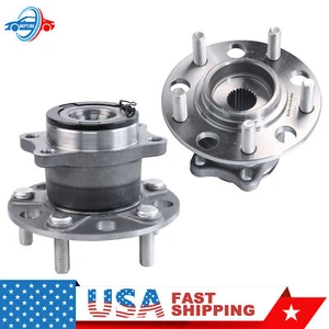 2X Buje y cojinete de rueda trasera para Jeep Compass 2007-2016 4x4 AWD RH + LH - Imagen 1 de 8