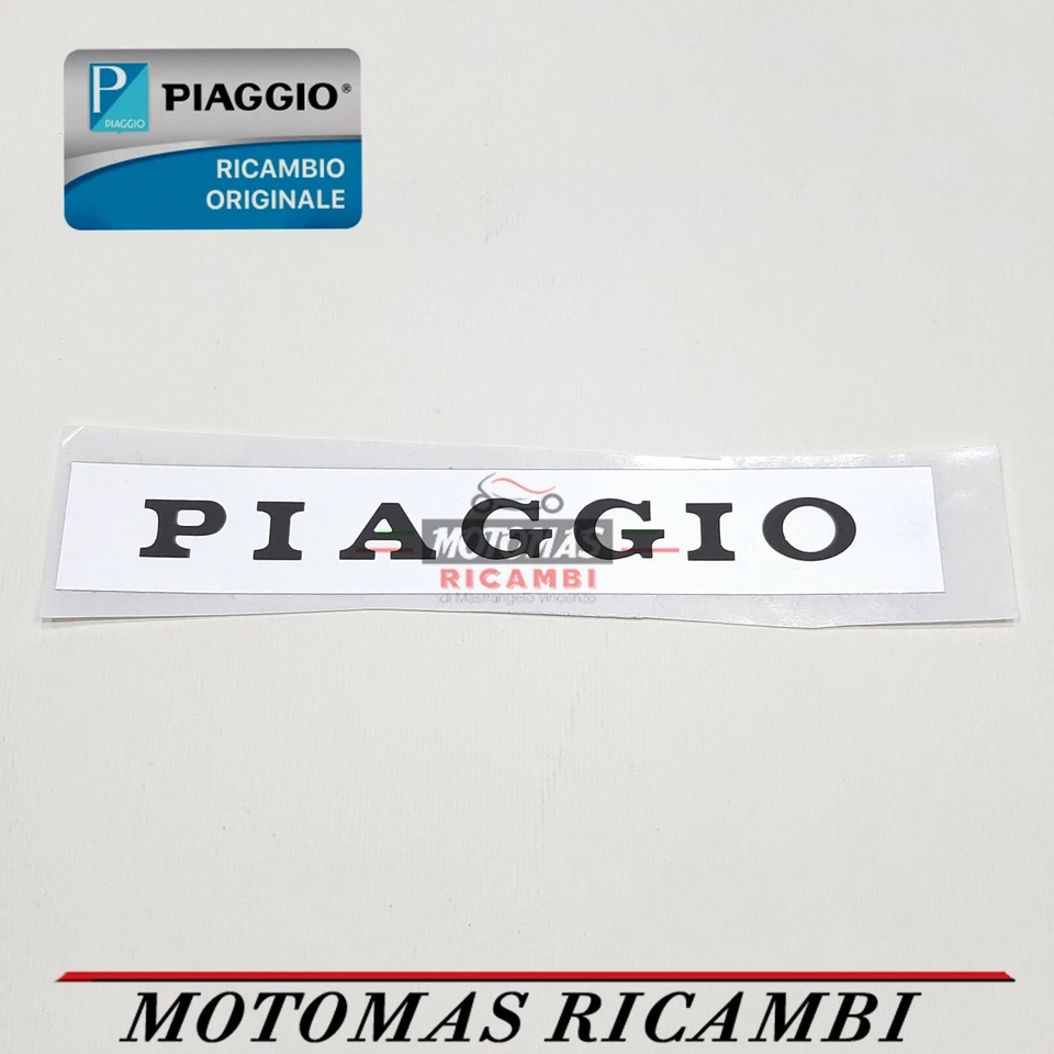 ETICHETTA TARGHETTA SCRITTA ADESIVA ORIGINALE PIAGGIO SELLA VESPA PX 125 150 200