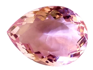 AAA+ Large Pink Kunzite 56.10 Ct. Pear Cut Loose Gemstone Gift for Women/Her - Picture 1 of 6