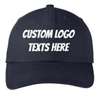 Point d'encre logo personnalisé textes couture logo textes grille déchiquetée casquettes de baseball