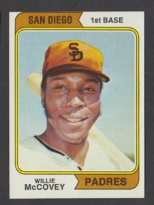 1974 Topps Willie McCovey San Diego Padres #250 - Bild 1 von 2