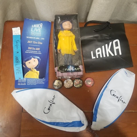 CORALINE  7" Poseable Bendy Fashion Doll Figure Neca 2017 extra Comic Con stuff Cover