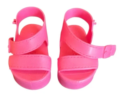 Madame Alexander Doll Shoes Pair Sandals for 18 Inch Dolls Pink - Image 1 of 4
