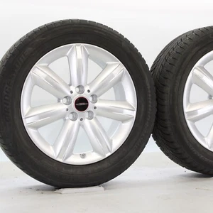 Ruote invernali originali 17 pollici MINI Countryman F60 JCW Star Spoke 539 4,5-5 mm - Foto 1 di 8