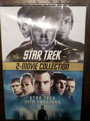 Star Trek 2 Movie Collection Star Trek Into Darkness DVD New Sealed No Slipcover - Image 1 of 2