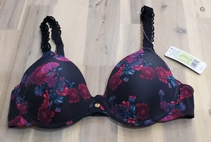Sujetador Natori Pure Luxe Contour para mujer - 732080, negro estampado de dijes talla 34B - Imagen 1 de 6