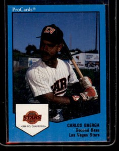 1989 Las Vegas Stars ProCards #9 Carlos Baerga (ref 227885)