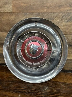 1954 & 1955 Mercury Hubcap in OK condition with some flaws - Image 1 of 4
