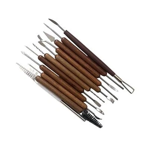 11 Pieces Polymer Clay Tools Set Portable for Engraving DIY Crafts Polishing - Picture 1 of 11